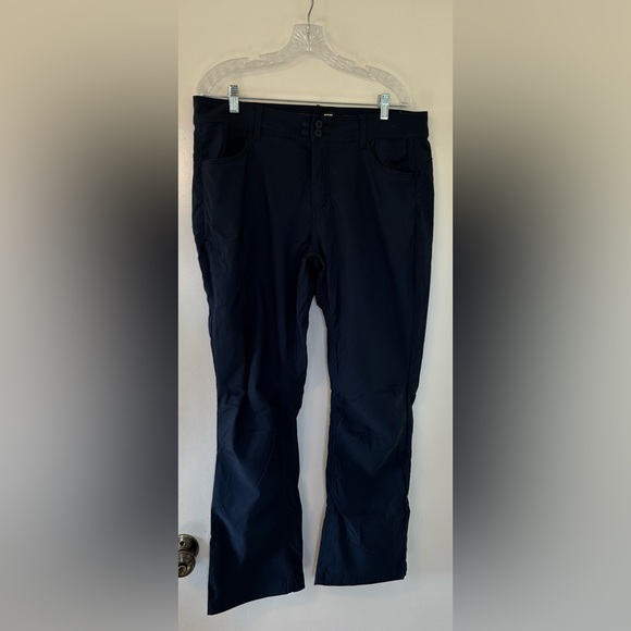 Prana Straight Fit Navy Blue Pants - Picture 1 of 3